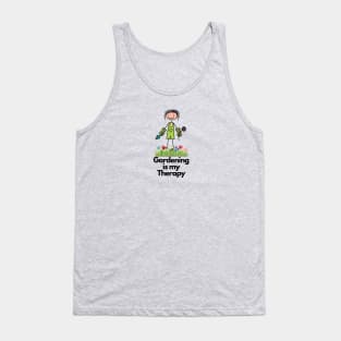 Gardening is my Therapy Tank Top